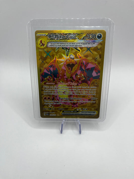 Charizard EX 228/197 Hyper Rare Pokemon Obsidian Flames